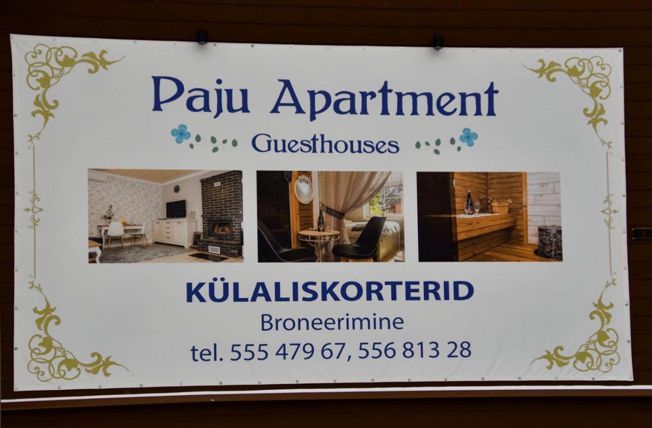 Paju Apartement With Sauna Võru Eksteriør bilde